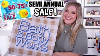 HUGE BATH & BODY WORKS SUMMER SALE HAUL! SO MUCH 75% OFF!