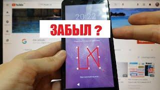 ZTE Blade L8 Hard reset Как удалить графический ключ пароль