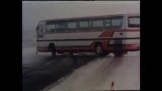 Mercedes tests an early ABS system on an O 303 bus