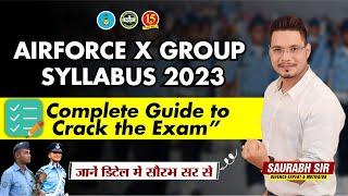 Airforce X Group Syllabus 2023 | Agniveer Airforce X Group Syllabus | Airforce Agniveer Syllabus