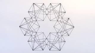 Six Hexagons - Geometric Drawing Tutorial - Long Video