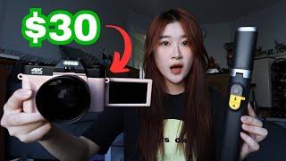 Testing The VIRAL 4k Vlog Camera From TikTok Shop! IS IT A SCAM?