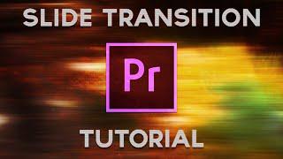 HOW TO MAKE A SLIDE TRANSITION (Adobe Premiere Pro CC)