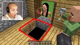 TRAPPING MOMO IN MINECRAFT... (SCARY)