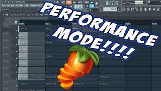 How To Use FL Studio Performance Mode