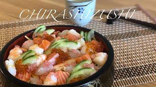 How to make CHIRASHIZUSHI (CHIRASHI SUSHI)/Japanese Mum Cooking