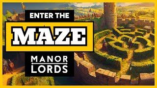 I Built A MAZE OF DESTRUCTION in Manor Lords!