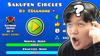 MY DAILY LEVEL: SAKUPEN CIRCLES | Geometry Dash