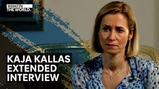 'I wouldn't rule out anything': Kaja Kallas on Nato fighting Russia in Ukraine