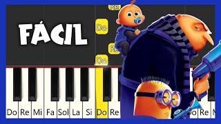 Mi Villano Favorito 4 - Everybody Wants To Rule the World - TUTORIAL PIANO FÁCIL