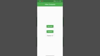 Video compress in flutter