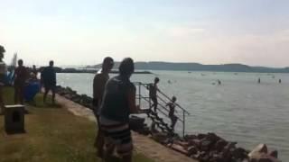 Balaton Zumba beach flash mob Zumba&Salsa congress 2012