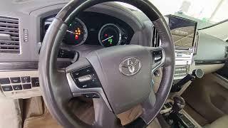 Toyota Land Cruiser GXR startup