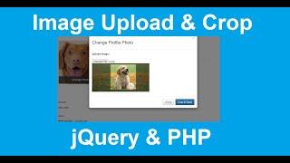 Image Crop and Upload using jQuery and PHP