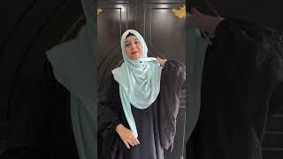 5 hijab tutorials || muna satin hijabs #hijab #hijabfashion #iqra #viral