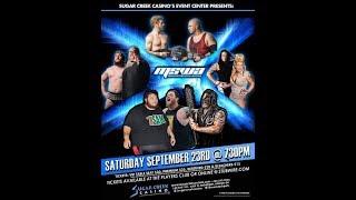 The Mid-South Wrestling Alliance returns to the Sugar Creek Casino!
