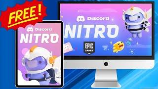  DISCORD NITRO FREE 2024 | How to GET 1 Month of Nitro |  Epic Games x Discord