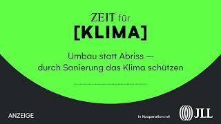 Umbau statt Abriss – durch Sanierung das Klima schützen