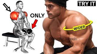 افضل تمارين عضلة الكتف وتضخيمها - Shoulder workout with Dumbbells
