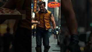 Wolverine delivers a delicious pizza #shorts