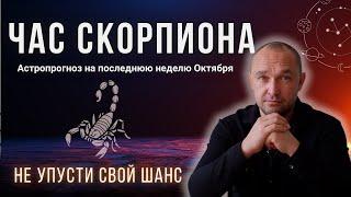 ️ СОЛНЦЕ в СКОРПИОНЕ | АСТРОПРОНГОЗ на последнюю неделю Октября | Гороскоп на 21 - 27 Октября