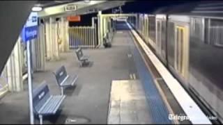 Australian boy's miraculous escape after being hit by train