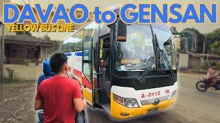 Trying out an inter-regional route in Mindanao! Davao to Gensan | Yellow Bus Line