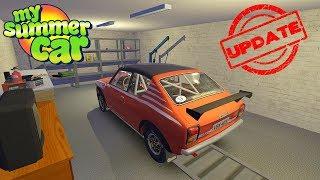 SATSUMA GT SPECIAL PAINTJOB - My Summer Car Update #14 | Radex