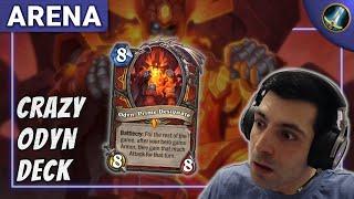 An Odyn Armor Deck In Arena? | Warrior Hearthstone Arena Underground