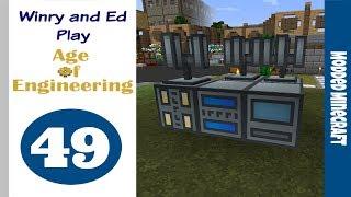 [49] Playing with the Extra Utilities 2 Terraformer | Age of Engineering | Modded Minecraft