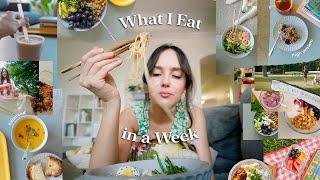 What I eat in a week (high protein + balanced meals)
