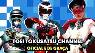 Séries INÉDITAS no Brasil (e DE GRAÇA): Toei Tokusatsu World Official | Mais Geek Tokusatsu