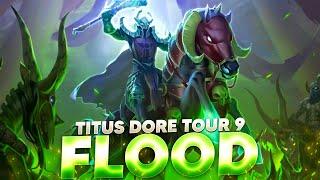 TITUS DORE TOUR9 POUR UNE GROSSE COMPO FLOOD | Maverick Hearthstone Battlegrounds