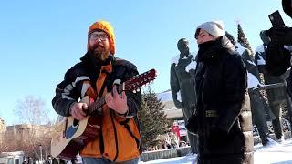 Последние песни Андрея Кайгородцева на протесте перед арестом