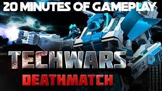 Techwars Deathmatch | 20 Minutes Of Gameplay | No Commentary | Steam