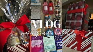 VLOG: make diy gifts baskets with me *under $15* | Lukewarm Tea ️