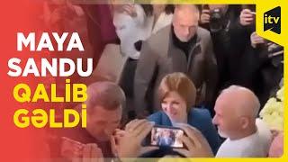 Moldovada prezident seçkilərində Maya Sandu qalib gəlib