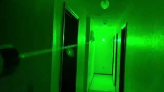 Green Laser 1045mw! Insanely Bright!!