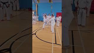 Kagawa Shihan teaching the turns on Gojushiho Sho.