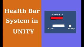 Unity Tutorial | Health Bar System in Unity