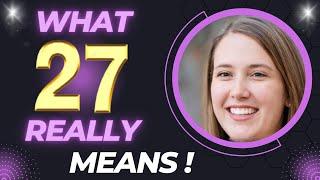 What 27 Really Means️Why You Keep Seeing ANGEL NUMBER 27️{Meaning}