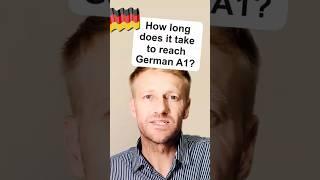How long does it take to learn German A1? #deutschkurs #germancourse #germanforbeginners