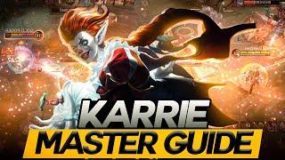 Carrying with KARRIE | Detailed Guide for EARLY - MID - LATE Game | Mobile Legends Bang Bang