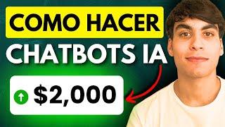 Como Hacer un CHATBOT Personalizado con INTELIGENCIA ARTIFICIAL | PASO A PASO