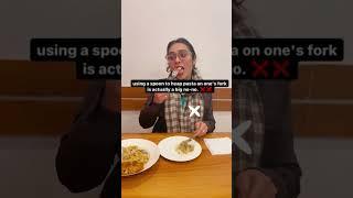 Master Table Manners and Etiquette | How to use Fork & Spoon #etiquette #tablemanners #shorts