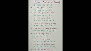Present Continuous Tense #shorts#englishgrammar#english#viral#shortvideo#trending