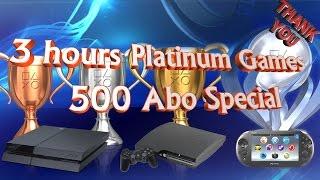 48 Easy & Fast PS4/PS3/PSVITA Platinum Games under 3 hours (500 Abo Special THANK YOU)