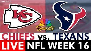 Chiefs vs. Texans Live Streaming Scoreboard, Play-By-Play, Highlights, Boxscore | NFL Week 16 On NBC