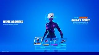 New GALAXY SCOUT PACK! (Fortnite Battle Royale)