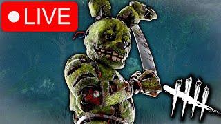 Enjoying Springtrap in Dead by Daylight LIVE